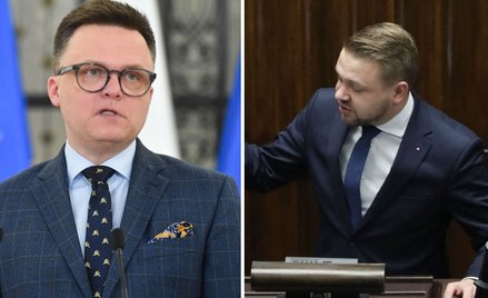 Szymon Hołownia i Jacek Ozdoba