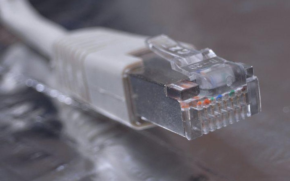 Wtyk RJ-45 kabla Ethernet