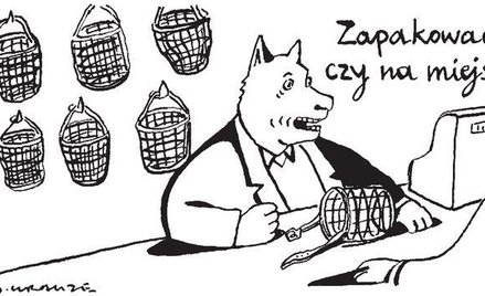 Komentarz rysunkowy. Zapakować?