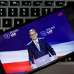 Premier Mateusz Morawiecki podczas wystąpienia w ramach konferencji "Polski Ład w podatkach i ubezpi