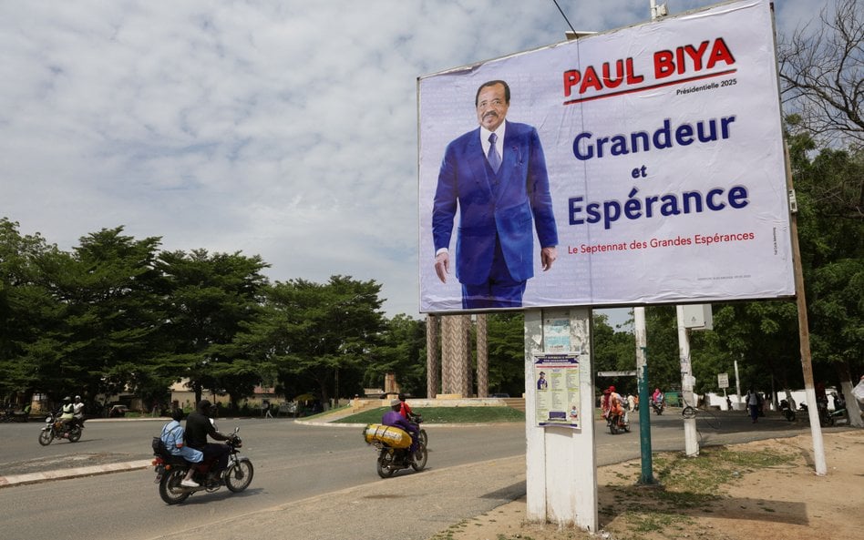 Paul Biya ubiega się o ósmą kadencję na stanowisku prezydenta