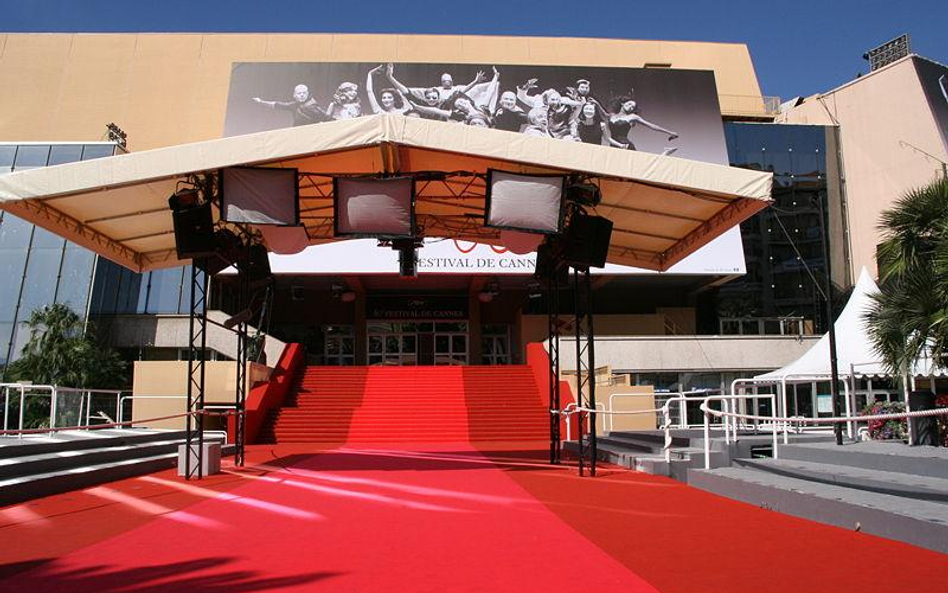 Palais des Festivals et des Congr?s gdzie odbywa sie festwial filmowy