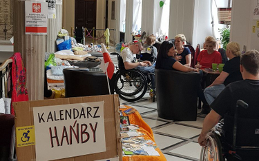 Niepełnosprawni w Sejmie: Protest nieporozumień