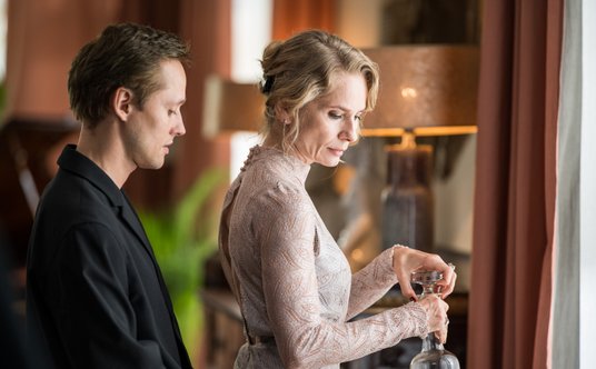 Tartuffe (Bartosz Bielenia) i Elmira (Magdalena Cielecka)