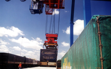 Kontenery z Chin ratują PKP Cargo