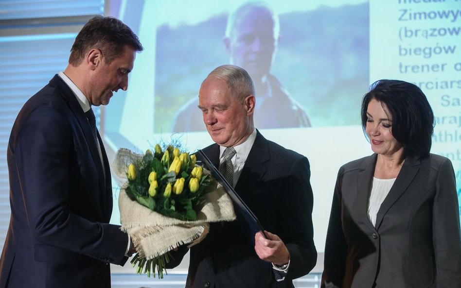dr hab. prof. nadz. Halina Zdebska-Biziewska, Adam Krzesiński, dr hab. Szymon Krasicki