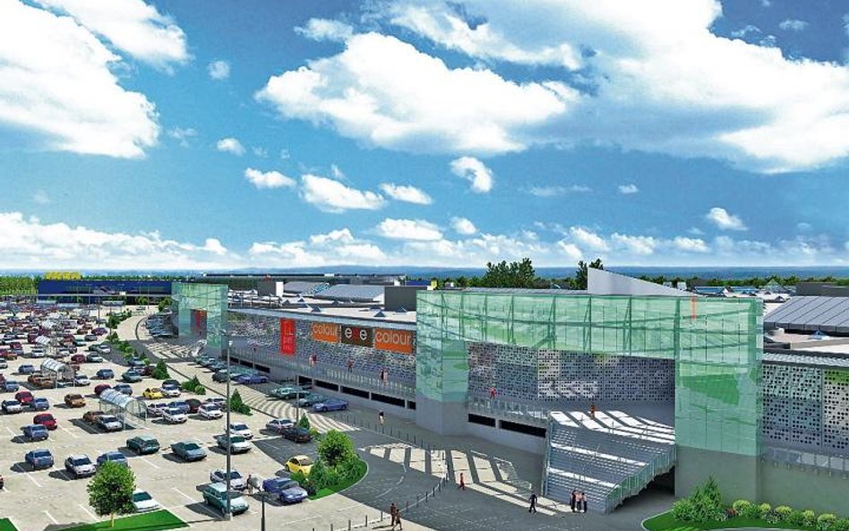 Centrum handlowe Port Łódź wraz ze sklepem Ikea (projekt)