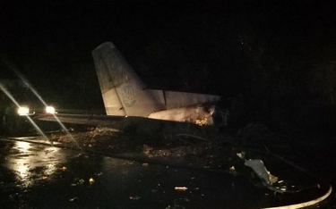 Wojskowy An-26 rozbił się na Ukrainie. Są zabici i ranni