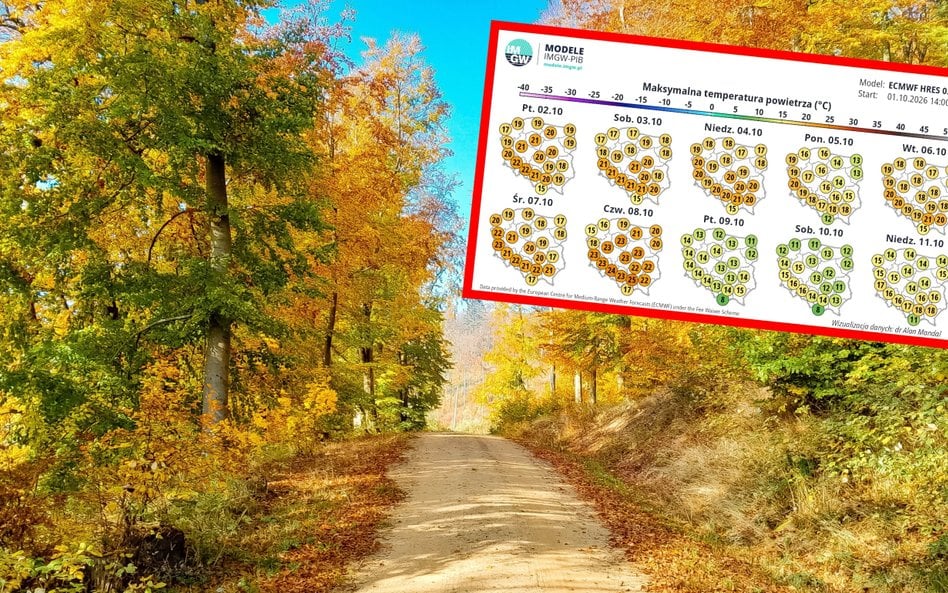 Weekend będzie słoneczny i ciepły