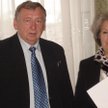 Eugeniusz Krysiak z senator Dorotą Czudowską