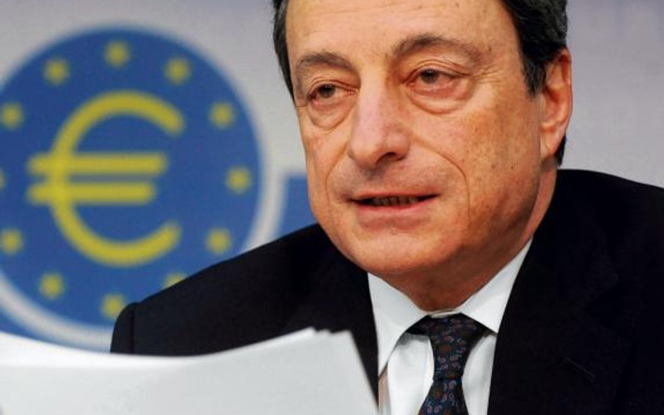 Prezes EBC, Mario Draghi chwalił się w styczniu, że już pierwsza aukcja trzyletnich pożyczek dla ban