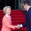 Ursula von der Leyen i Mateusz Morawiecki