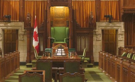 Sala obrad kanadyjskiego parlamentu w Ottawie (Fot. Bob Linsdell / Foter / CC BY)