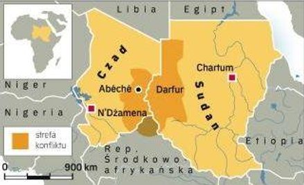 Do wschodniego Czadu napłynęło 220 tysięcy uchodźców uciekających przed wojną w sudańskim Darfurze. 