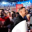 Bartosz Sokołowski (pierwszy z lewej) był na konwencji inaugurującej kampanię prezydenta Andrzeja Du