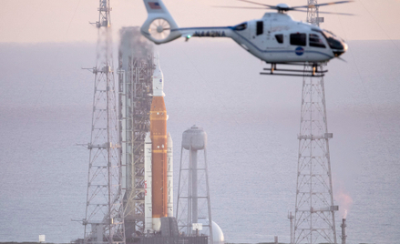 Lot testowy ma trwać 42 dni. Na razie start rakiety Space Launch System został odłożony