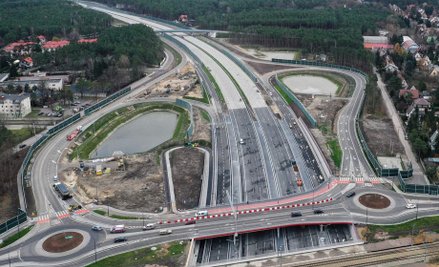 Południowa obwodnica Warszawy na ukończeniu