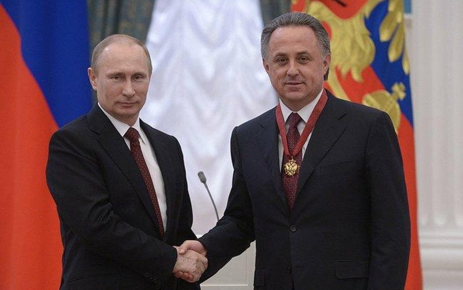 Prezydent Rosji Władimir Putin i minister sportu Witalij Mutko. Fot. kremlin.ru/ lic. Attribution 3.