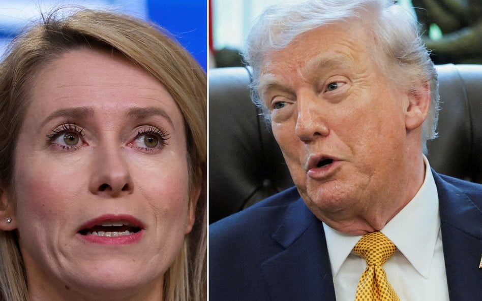 Kaja Kallas i Donald Trump
