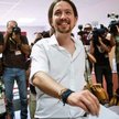 Pablo Iglesias – przywódca Unidos Podemos oddaje głos w czasie niedzielnych wyborów