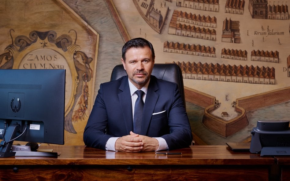 Rafał Zwolak, prezydent Zamościa