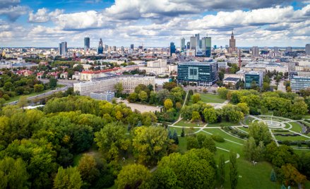 Warszawa stawia na zieleń – kosztem betonu i asfaltu