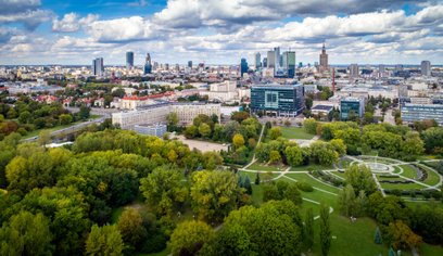 Warszawskie parki zachwycają i zachęcają do spacerów
