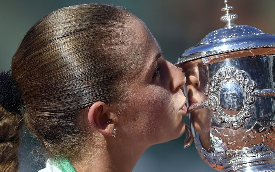 Łotyszka Jelena Ostapenko