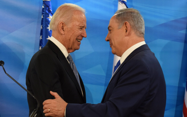 Prezydent USA Joe Biden i premier Izraela Beniamin Netanjahu