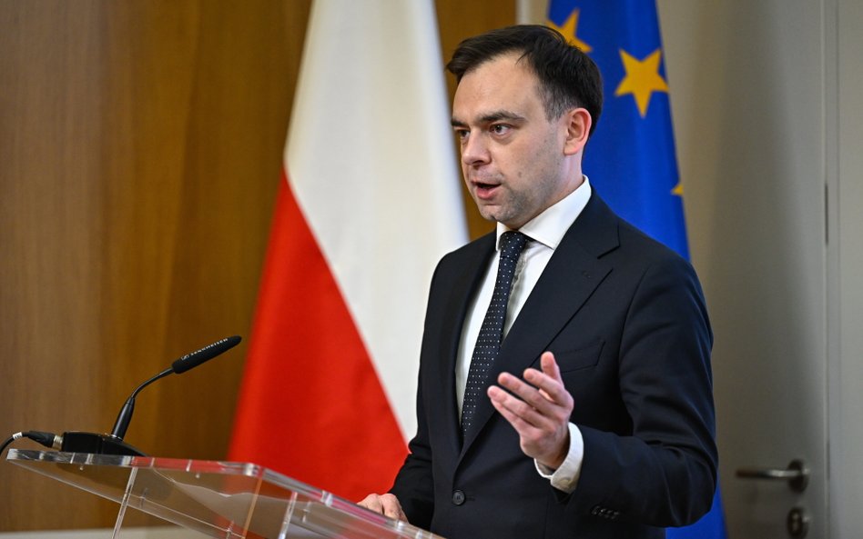 Minister finansów Andrzej Domański