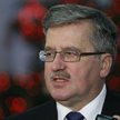 Prezydent Bronislaw Komorowski