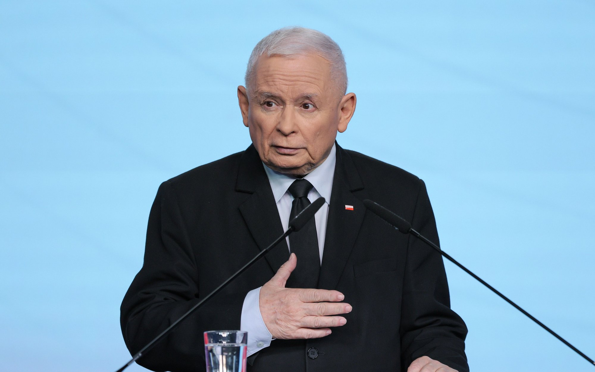 Jarosław Kaczyński o debacie w Końskich. Będzie rozmawiał z Karolem Nawrockim