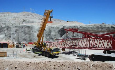Sztandarowym projektem w portfelu lubińskiej spółki jest budowa kopalni Sierra Gorda w Chile