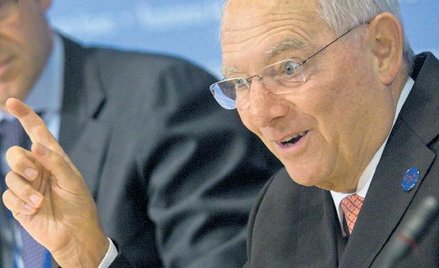 Wolfgang Schaeuble, niemiecki minister finansów.