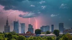 We wtorek będzie ciepło do 26 stopni i burzowo. Nowe ostrzeżenia IMGW