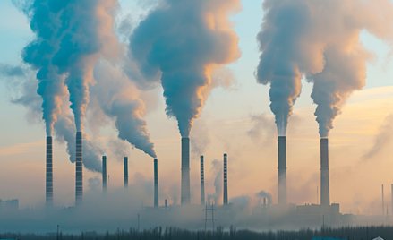 W 2022 r. emisje kluczowego gazu cieplarnianego, czyli CO2, ujęte w ramach systemu EU ETS wyniosły w