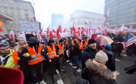Marsz Niepodległości w Warszawie