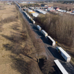 14 marca, kolejka tirów do polsko-białoruskiego przejścia granicznego w Koroszczynie