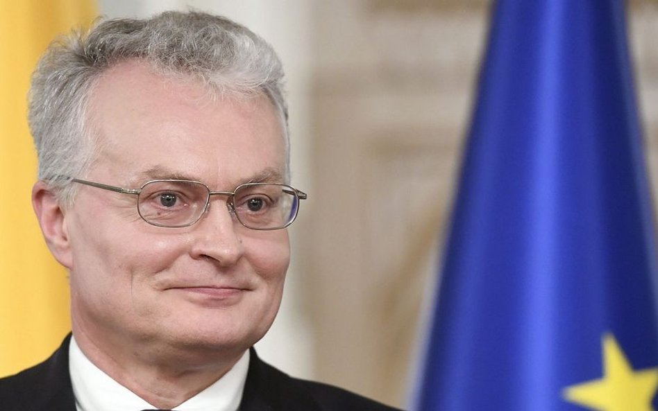 Prezydent Litwy Gitanas Nauseda