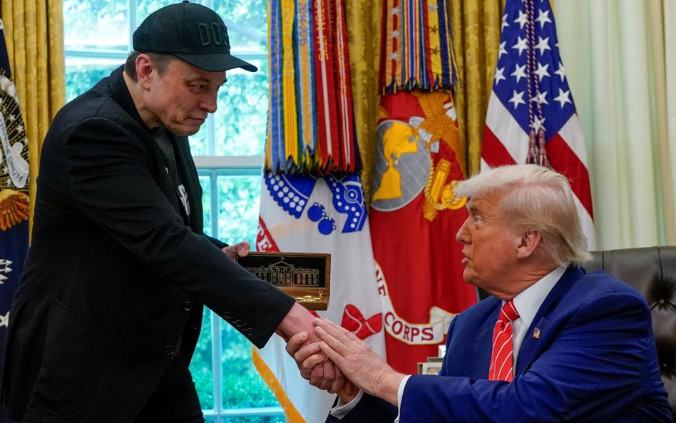 Elon Musk i Donald Trump