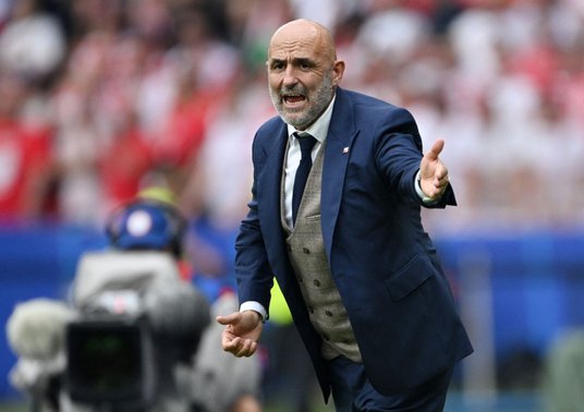 Selekcjoner reprezentacji Polski Michał Probierz