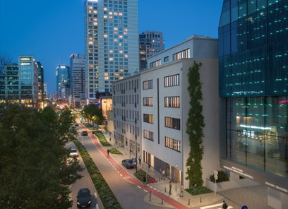 Choć z zewnątrz budynek wygląda jak dawniej, technologia w środku jest całkowicie nowa. Każde mieszk