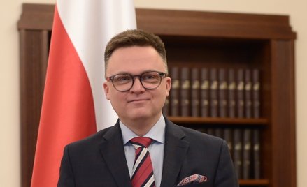 Marszałek Sejmu Szymon Hołownia