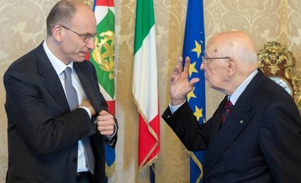 Enrico Letta i Giorgio Napolitano