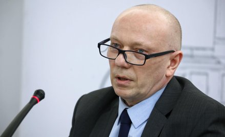 Szef Służby Kontrwywiadu Wojskowego w latach 2014-2015 gen. bryg. w st. spocz. Piotr Pytel podczas p