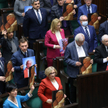 Posłowie PiS w czasie czwartkowych obrad Sejmu
