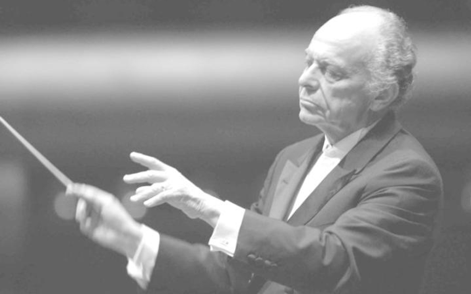 Dyrygent New York Philharmonic Lorin Maazel. Fot. Barbara Haws