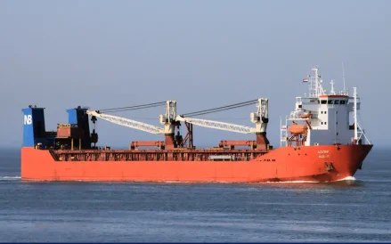 Statek Adler, zdjęcie opublikowane przez Główny Zarząd Wywiadu Ministerstwa Obrony Ukrainy (HUR)