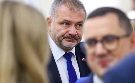 Minister sprawiedliwości Waldemar Żurek na posiedzeniu rządu w KPRM w Warszawie