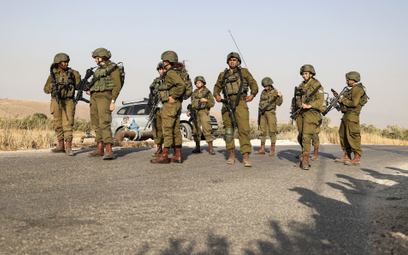 Izraelscy żołnierze na Zachodnim Brzegu